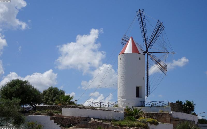 Avion à l'aéroport de Minorque
